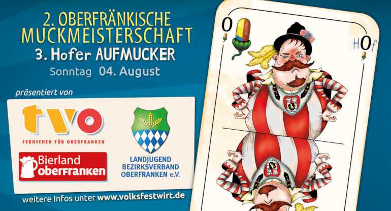 Flyer 2. Oberfränkische Muckmeisterschaft